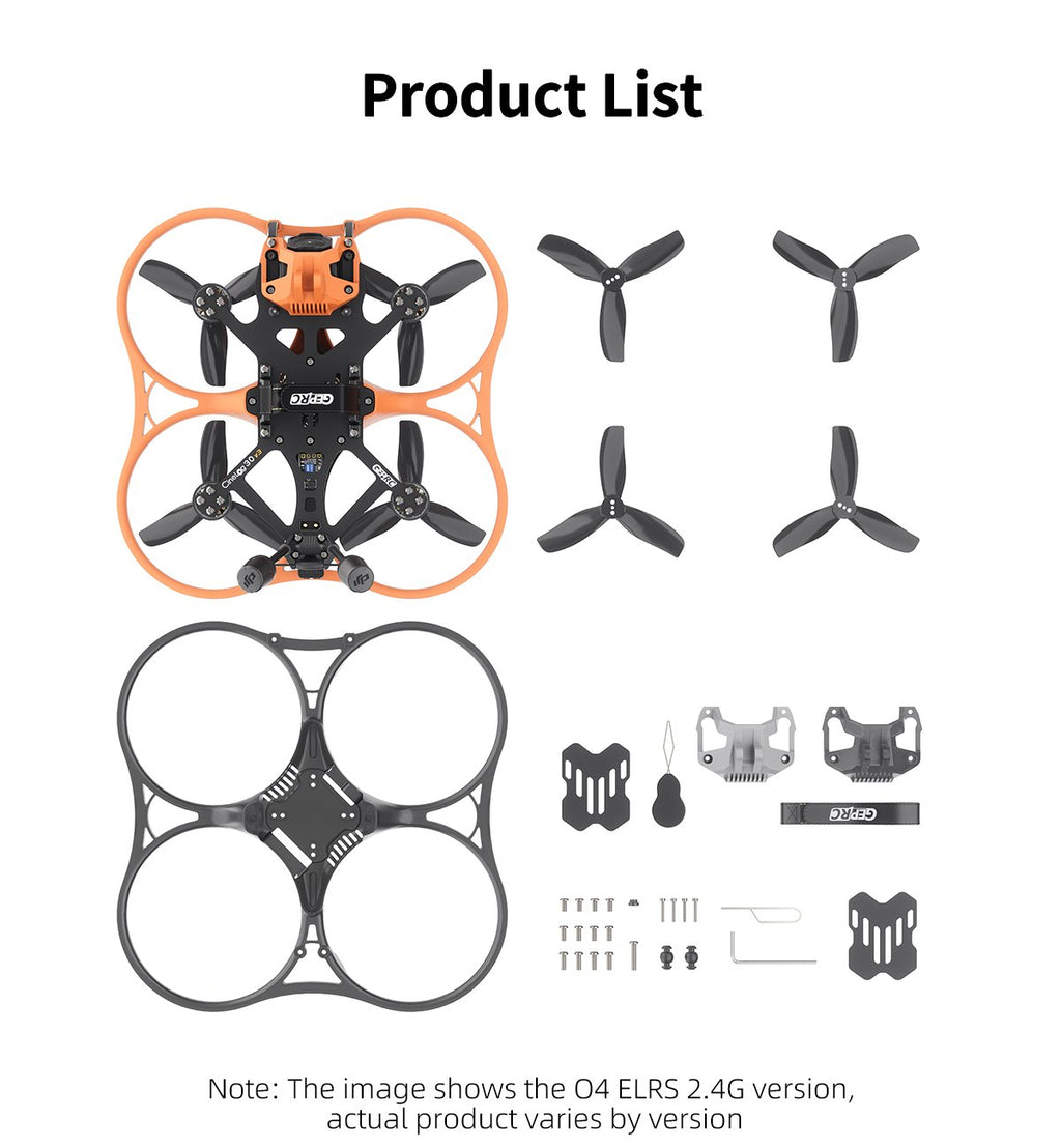 GEPRC Cinelog30 V3 O4 Pro 2.4G ELRS – Cinematic FPV Drone