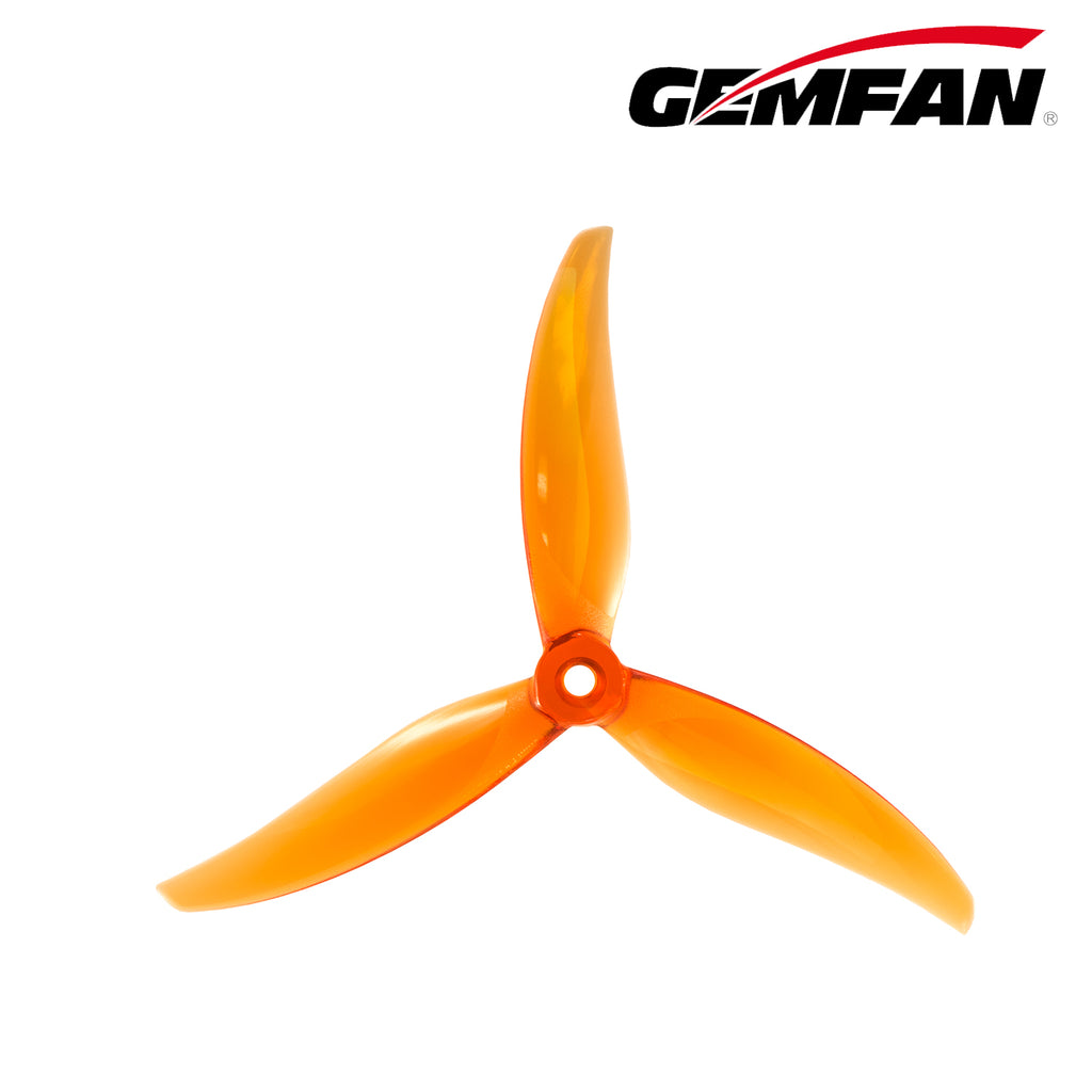 Gemfan 5127.5 FPV Drone Propellers – 5 Inch Tri-Blade Freestyle Props (2 Sets)