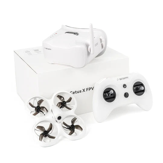 BETAFPV Cetus X FPV Kit ELRS – Brushless Beginner FPV Drone with FPV Goggles & Radio Controller