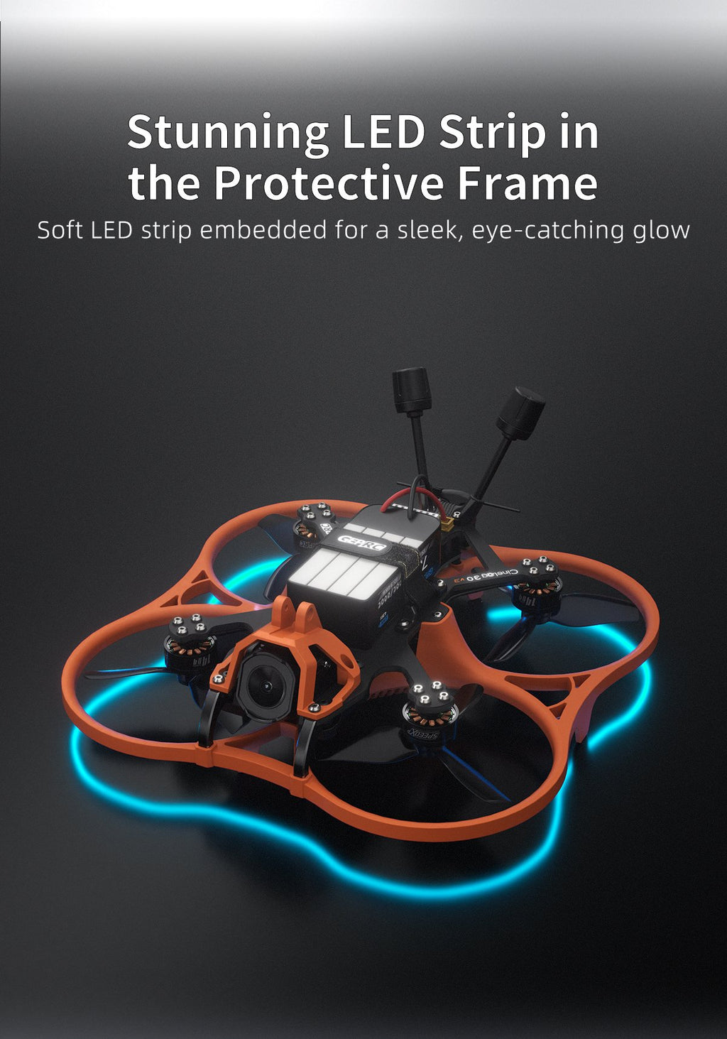 GEPRC Cinelog30 V3 O4 Pro 2.4G ELRS – Cinematic FPV Drone