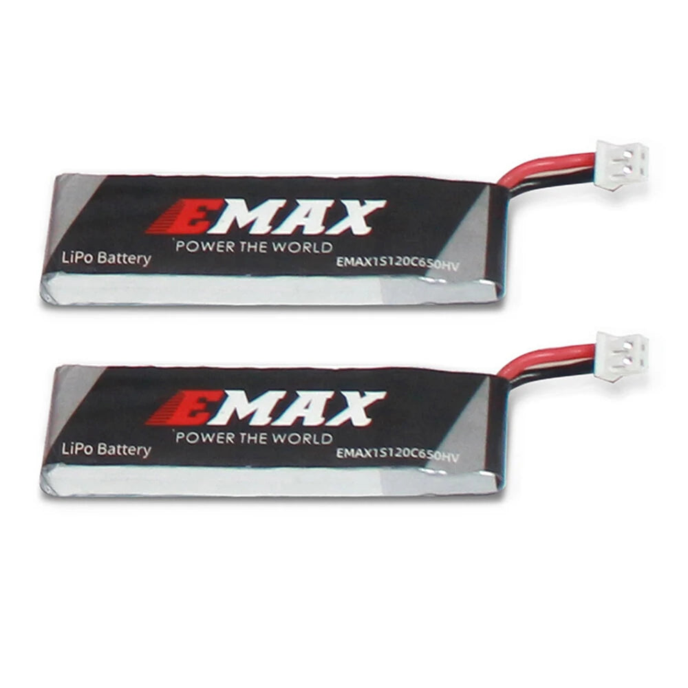 EMAX 1S HV 650mAh PH2.0 LiPo Batteries – Tinyhawk Compatible FPV Battery Pack (3pcs)