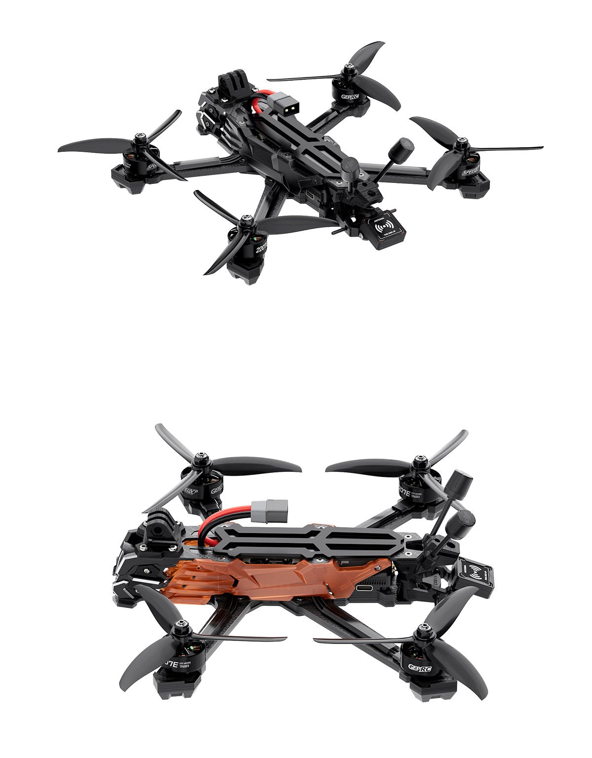 GEPRC Vapor-X5 HD O4 Pro ELRS 2.4G FPV Drone with GPS Freestyle Quadcopter