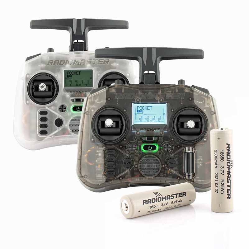 RadioMaster Pocket ELRS FPV Radio Controller with Batteries – EdgeTX Hall Gimbal Transmitter