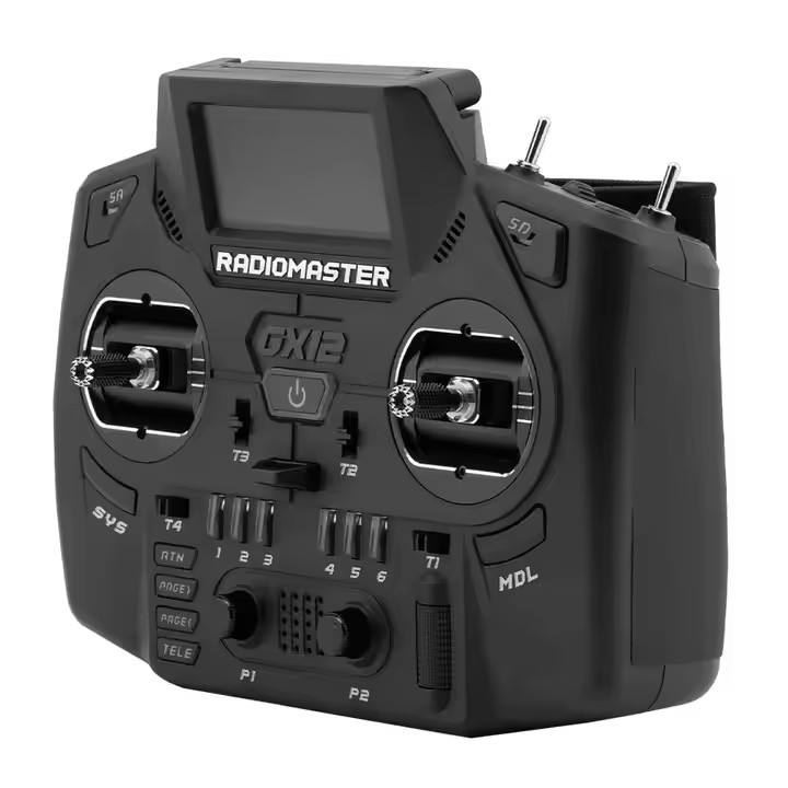 RadioMaster GX12 Gemini-X ELRS Dual-Band FPV Radio Controller – Hall Gimbals