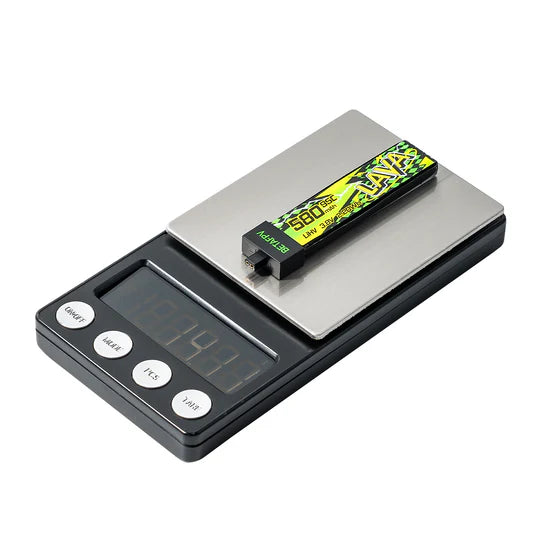 BETAFPV LAVA II 1S 580mAh 95C LiHV BT2.0 Battery (4 Pack)