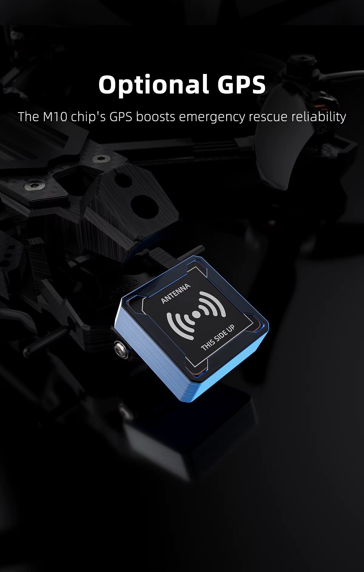 GEPRC Vapor-X5 WTFPV ELRS 2.4G FPV Drone with GPS Freestyle Quadcopter