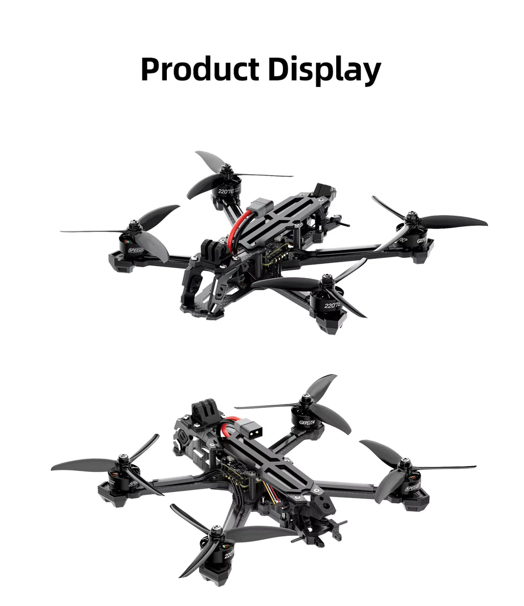 GEPRC Vapor-X5 WTFPV ELRS 2.4G FPV Drone with GPS Freestyle Quadcopter