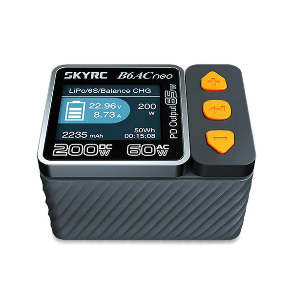 SkyRC B6AC Neo Smart Battery Charger AC/DC 200W 1–6S LiPo Charger