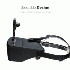 Eachine EV800D FPV Goggles with DVR – 5.8GHz Diversity FPV Headset
